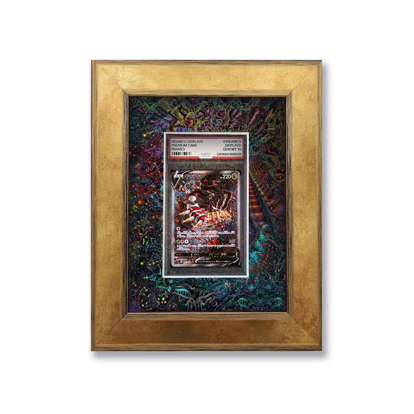 Giratina Lost Origin Print 1 Graded Card Slab Frame | 33x30mm 'Showpiece'