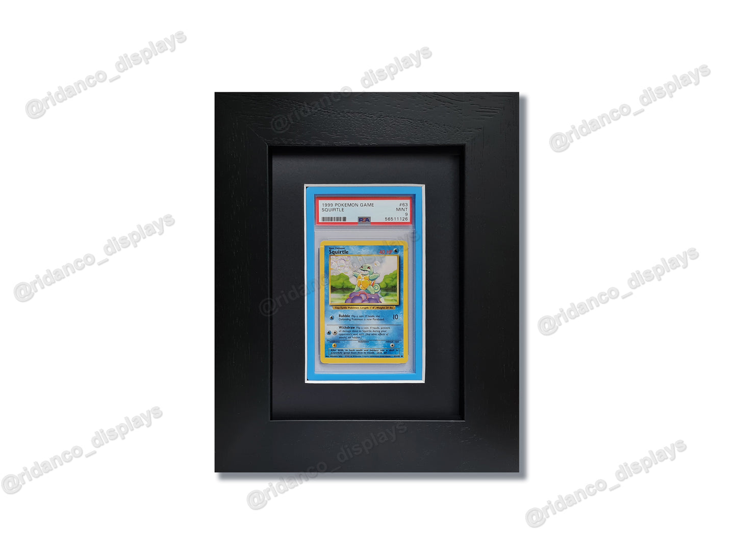 1 Edge-Protected Slab Frame | Black, 39x29mm