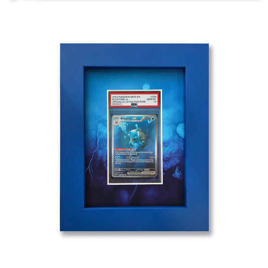 Blastoise 151 Print 1 Graded Card Slab Frame | 33x30mm 'Showpiece'