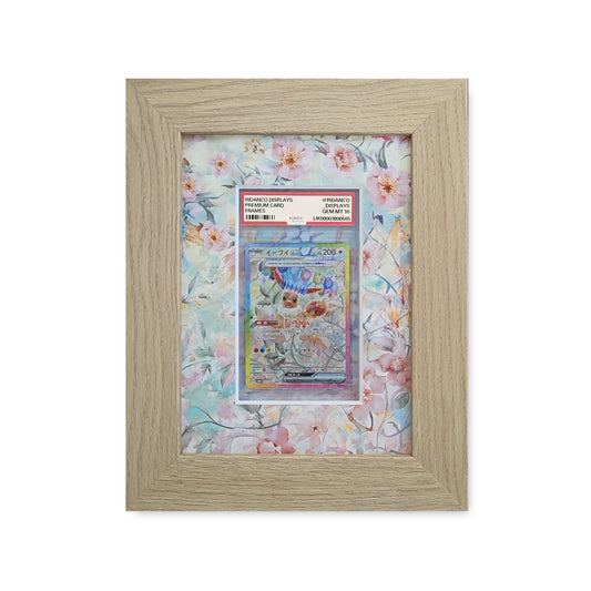 Eevee Prismatic Print 1 Graded Card Slab Frame | 33x30mm 'Showpiece'
