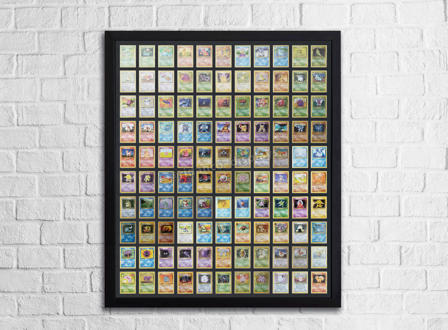 110 Raw Trading Card Display Frame