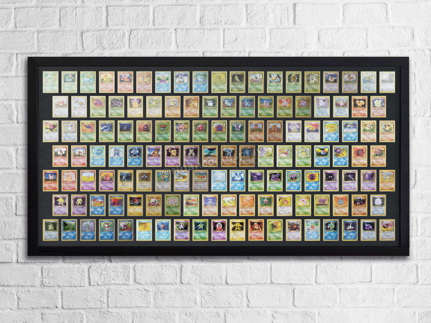 130 Raw Trading Card Display Frame