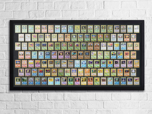 130 Raw Trading Card Display Frame