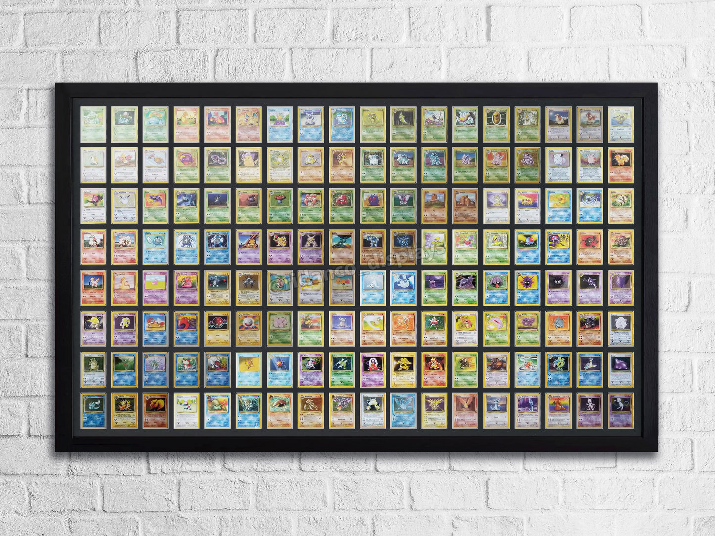 144 Raw Trading Card Display Frame