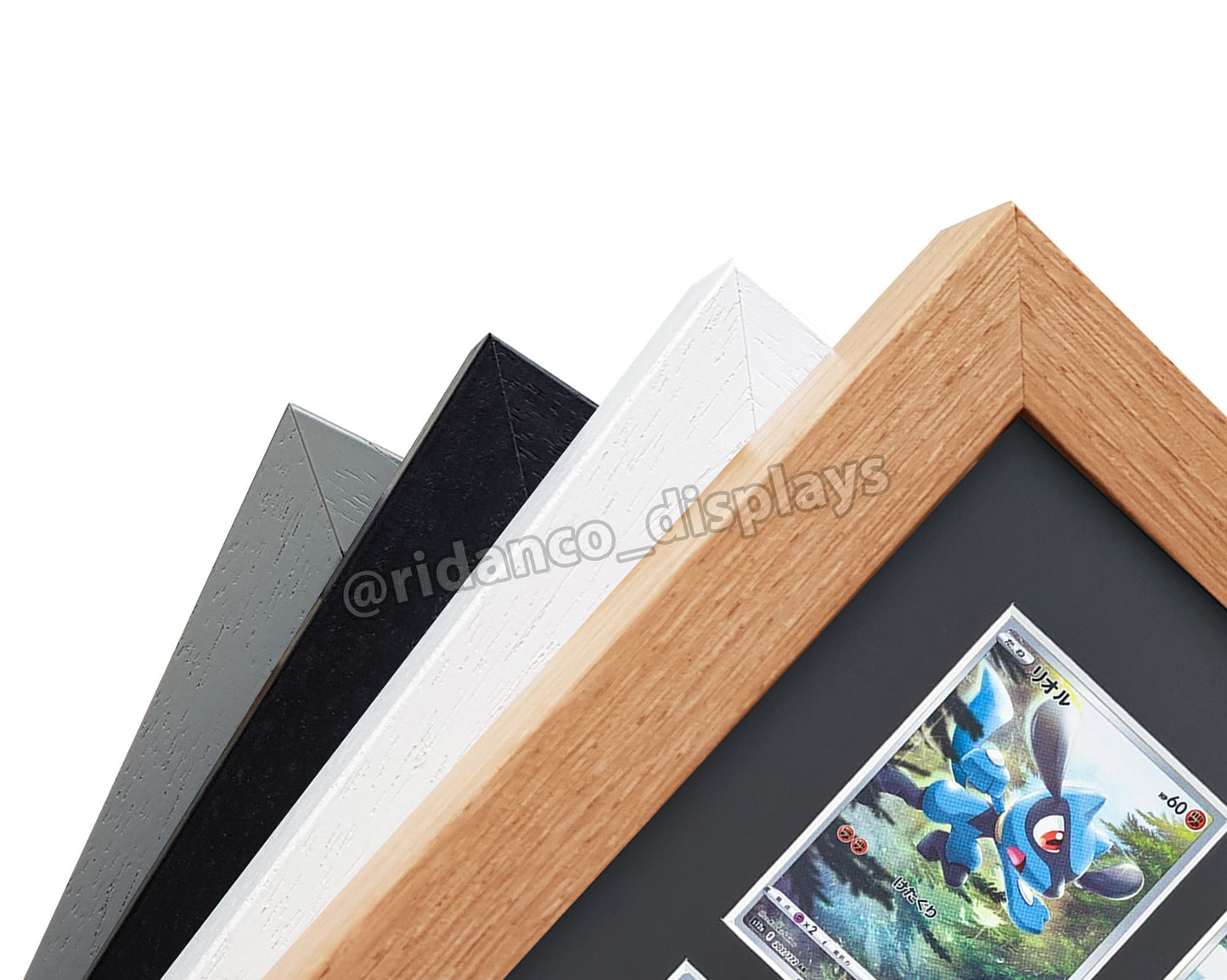 Pokemon 3 Starters Base Set Print Raw Card Frame