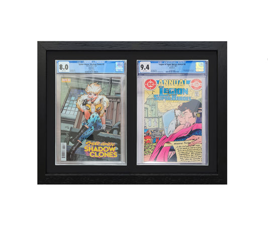 2 CGC Graded Comic Book Frame | Black, 23x35mm