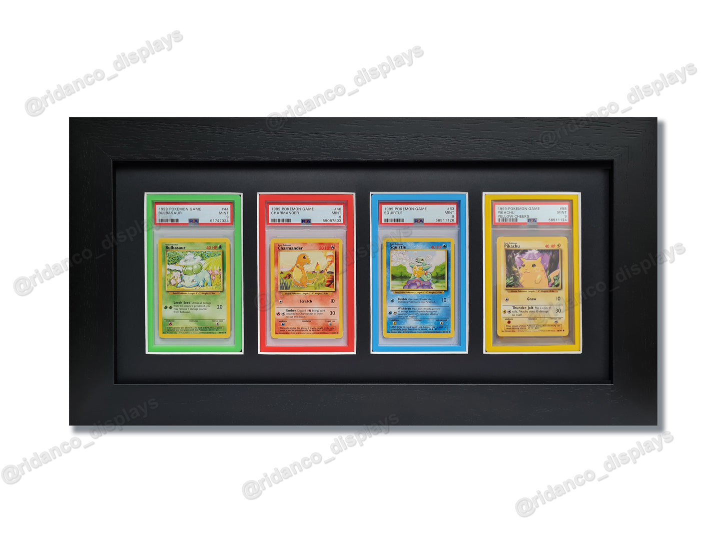 4 Edge-Protected Slab Frame | Black, 39x29mm