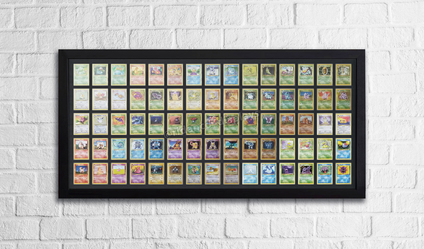 75 Raw Trading Card Display Frame
