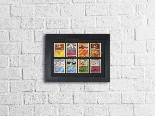 8 Raw Trading Card Display Frame | Black, 22x22mm