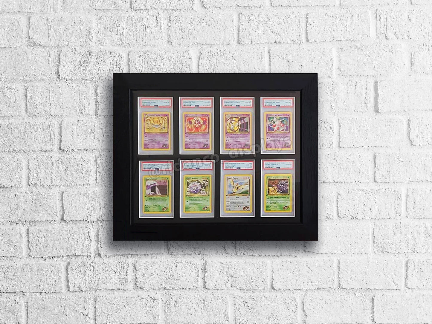 8 Graded Card Slab Frame | Black, 39x29mm