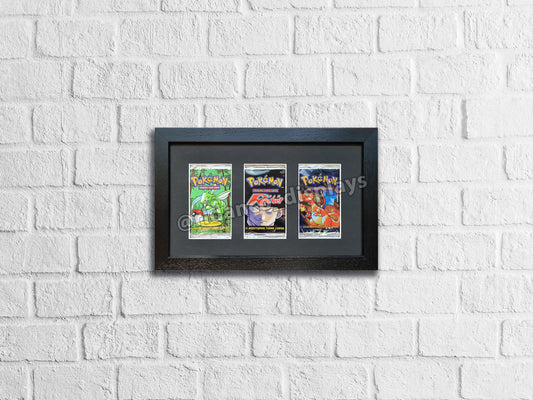3 Booster Pack Artset Display Frame | Black, 22x22mm