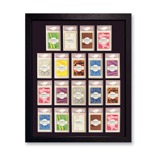 19 (4,5,5,5) Graded Card Slab Frame | Black, 39x29mm