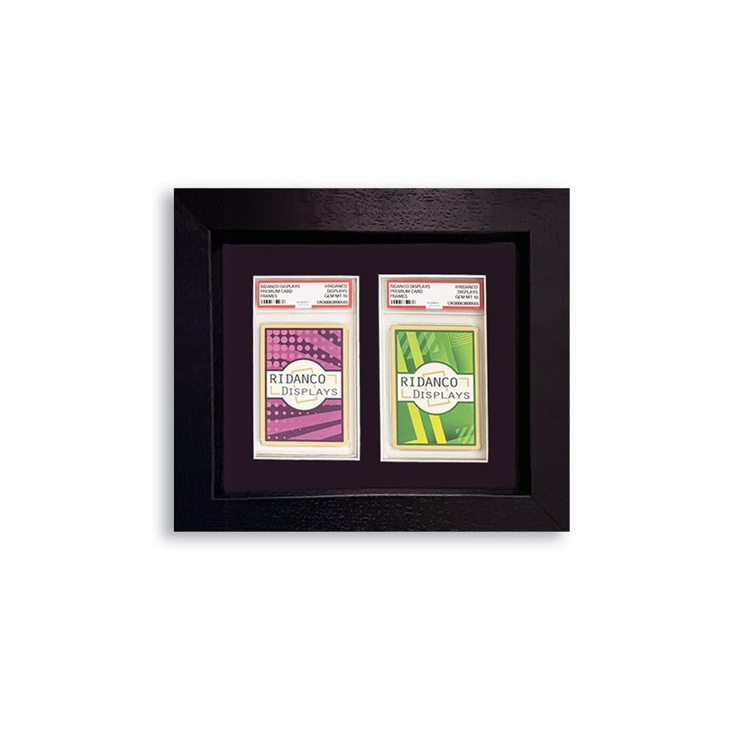 2 Graded Card Slab Frame | Black