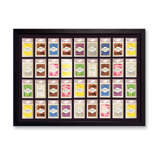 36 Graded Card Slab Frame | Black, 39x29mm