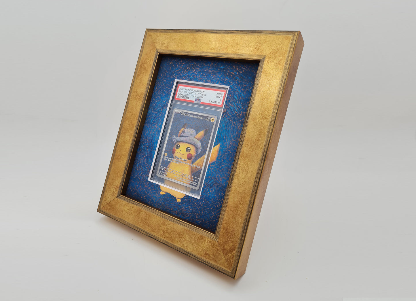 Pikachu Felt Hat Promo Print 1 Graded Card Slab Frame | 33x30mm 'Showpiece'