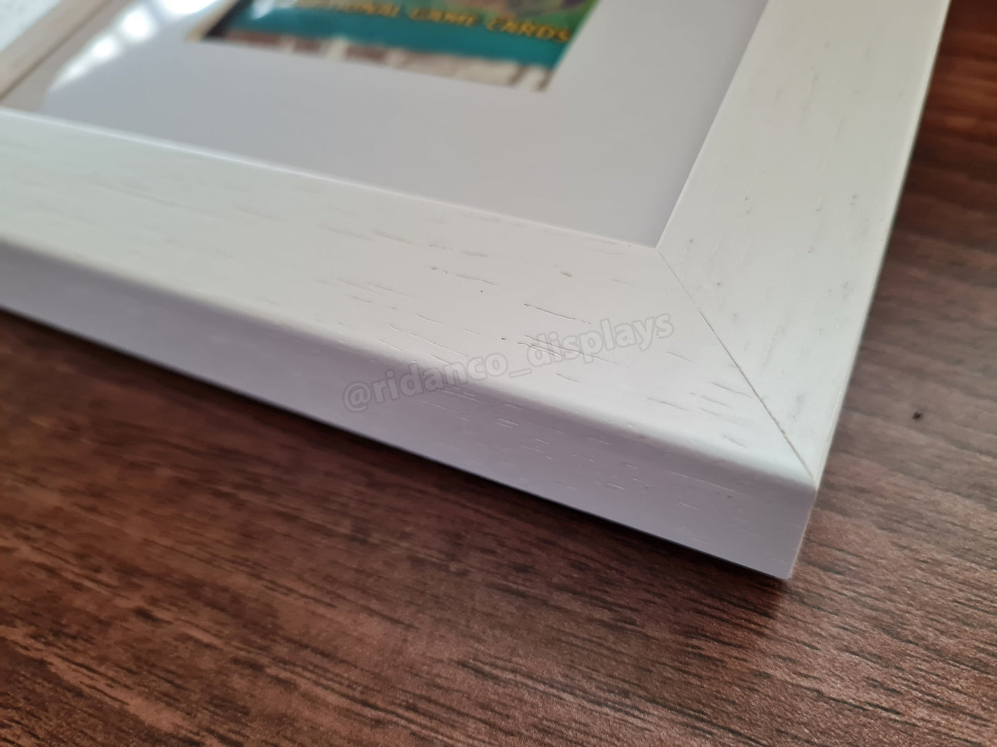 4 Raw Trading Card Display Frame | White, 22x22mm
