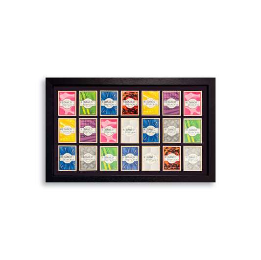 21 Raw Trading Card Display Frame | Black