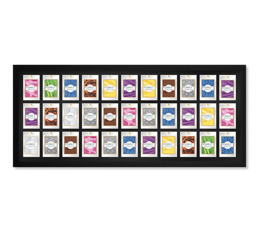 33 (11x3) Magnetic (One-Touch) Cases Frame | Black