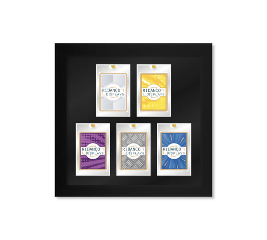 5 (2+3 / 3+2 Layout) Magnetic (One-Touch) Cases Frame | Black