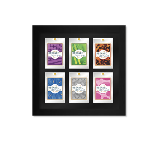 6 Magnetic (One-Touch) Cases Frame | Black