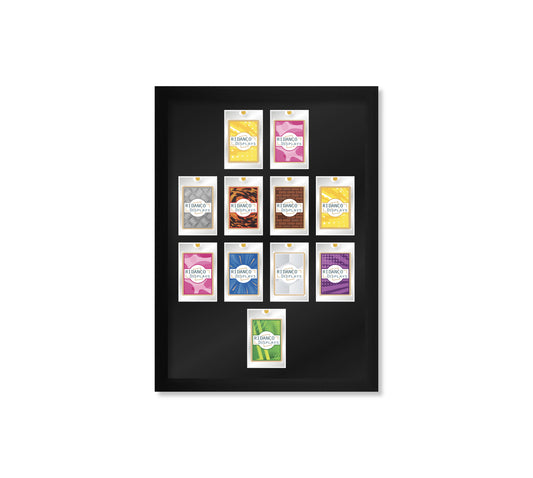 11 (1,4,4,2) Magnetic (One-Touch) Cases Frame | Black