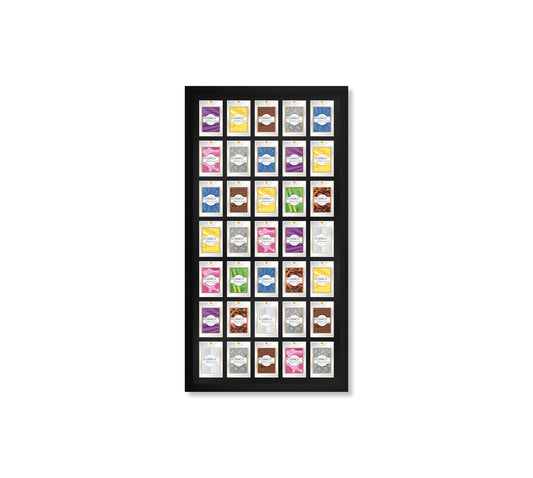 35 (5x7) Magnetic (One-Touch) Cases Frame | Black