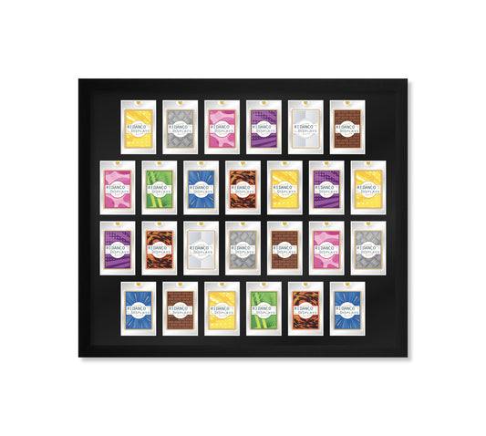 26 (6,7,7,6) Magnetic (One-Touch) Cases Frame | Black