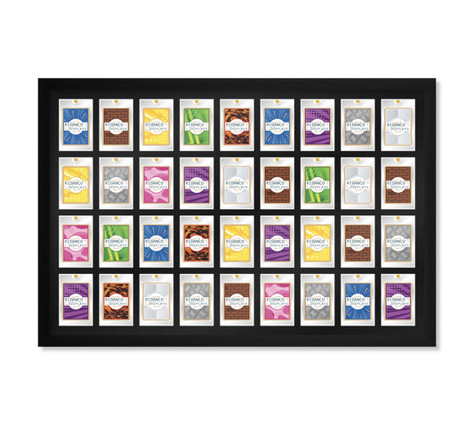 36 (9x4) Magnetic (One-Touch) Cases Frame | Black