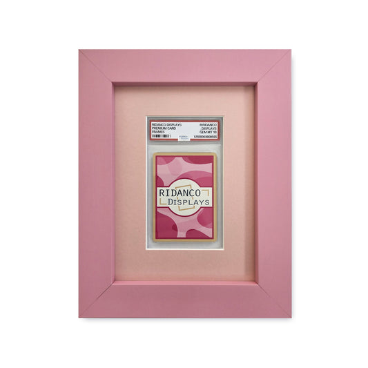 Pink 1 Graded Card Slab Frame | 33x30mm 'Showpiece'
