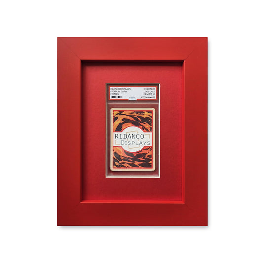 Red 1 Graded Card Slab Frame | 33x30mm 'Showpiece'