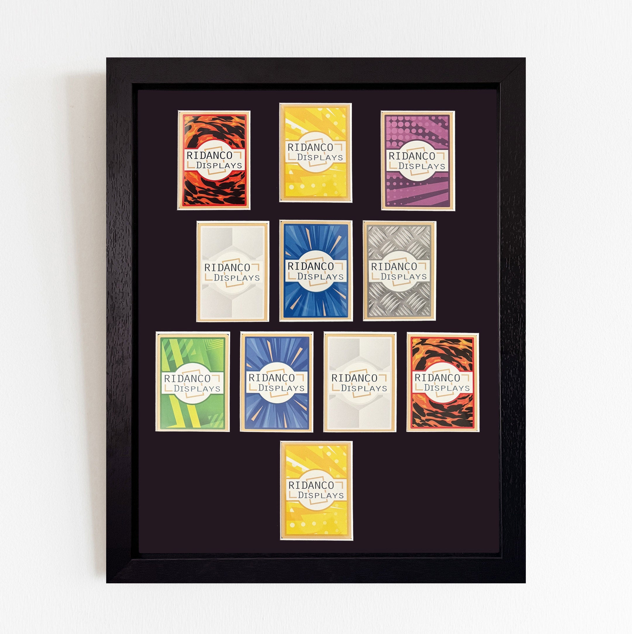 Football Team Lineup Card Display Frames – Ridanco Displays