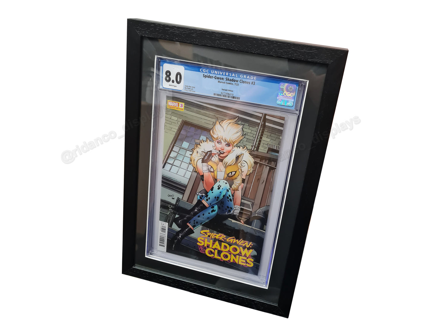 1 CGC Graded Comic Book Frame | Black, 21x33mm