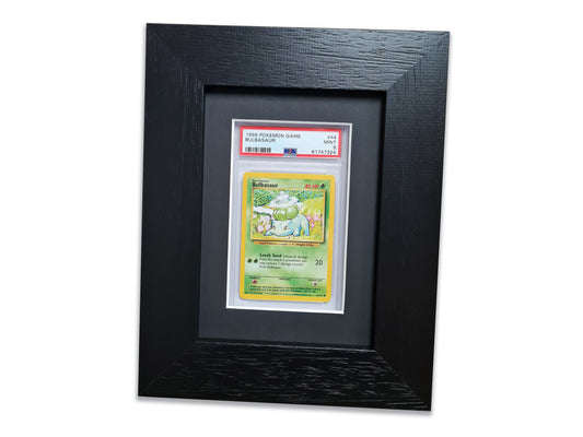 1 Graded Trading Card Slab Frame | Black, 39x29mm