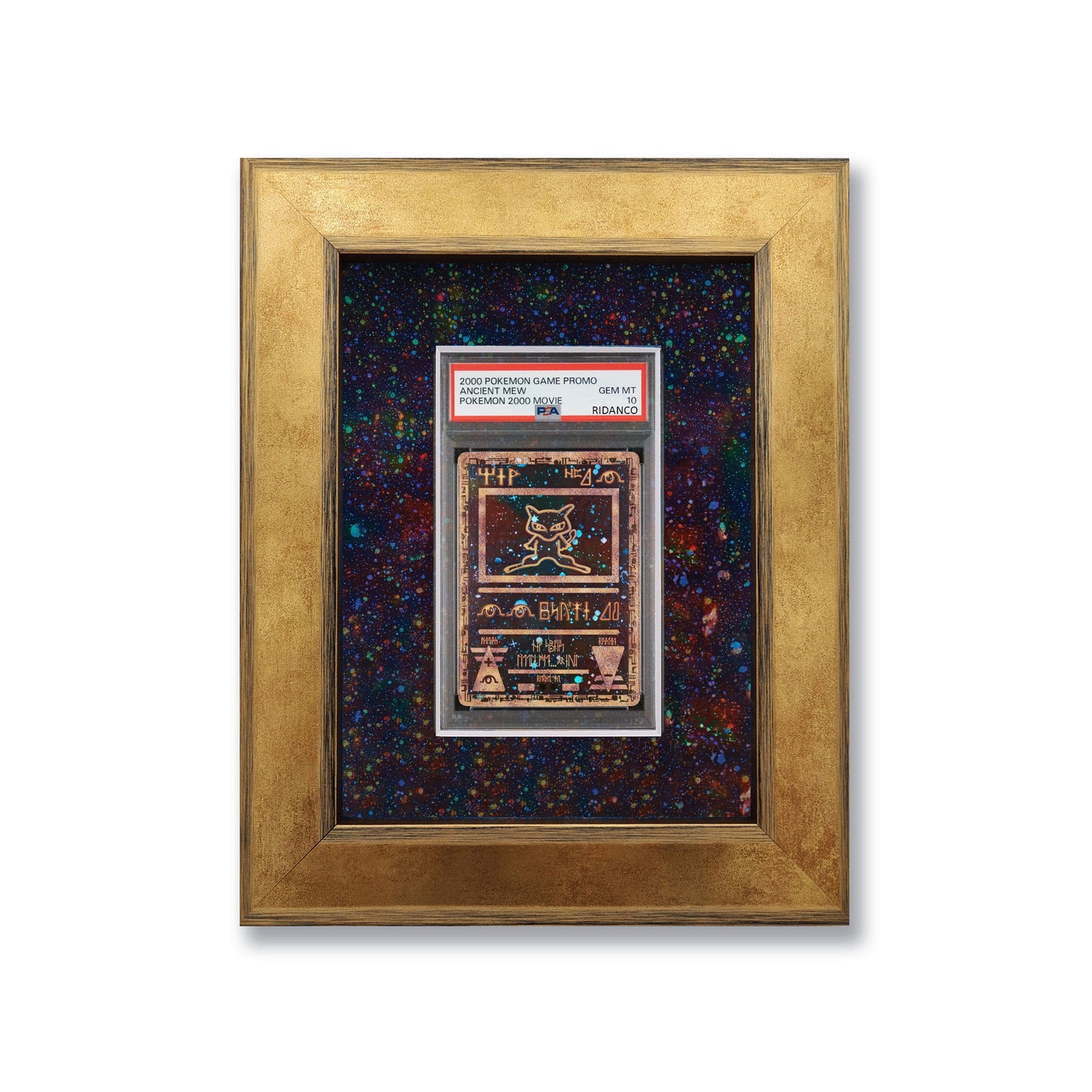 Ancient Mew Print 1 Graded Card Slab Frame | 33x30mm 'Showpiece'