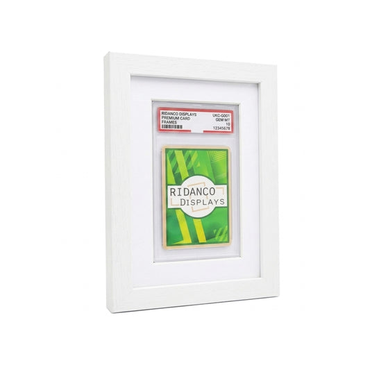 1 Graded Card Slab Frame | White | Ridanco Core