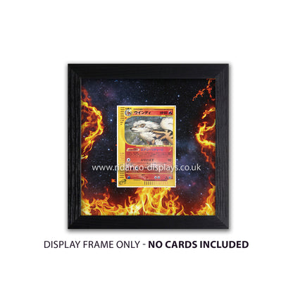 Arcanine 017 Mysterious Mountains Raw Card Frame | 20mm 'Showpiece Raw'