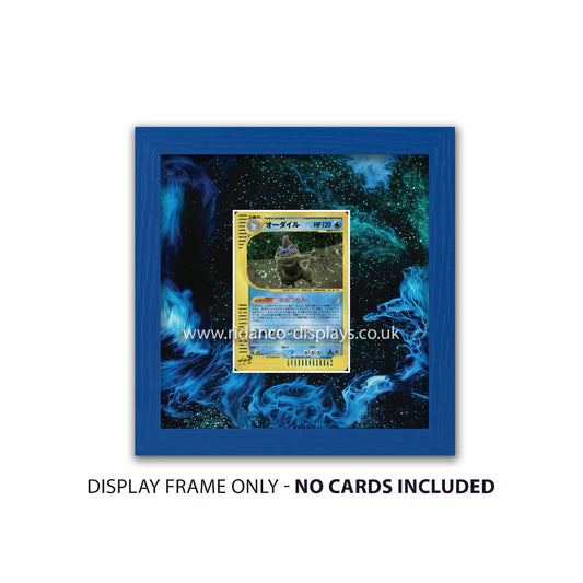Feraligatr 112/128 Raw Card Frame | 20mm 'Showpiece Raw'