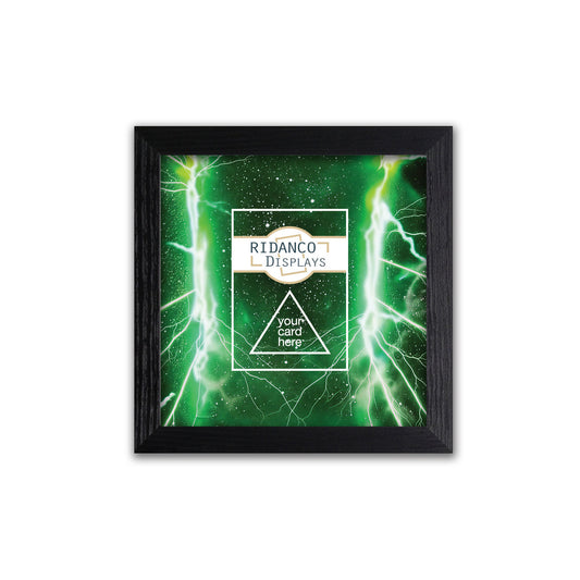 Green Jolteon Raw Card Frame | 20mm 'Showpiece Raw'
