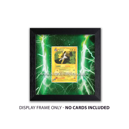 Jolteon Skyridge Raw Card Frame | 20mm 'Showpiece Raw'