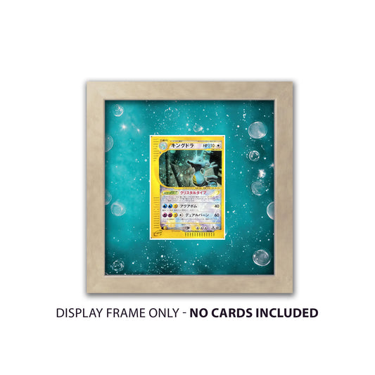 Kingdra Crystal Raw Card Frame | 20mm 'Showpiece Raw'