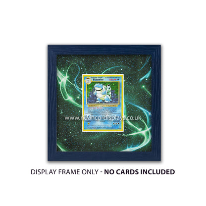 Blastoise Base Set Raw Card Frame | 20mm 'Showpiece Raw'