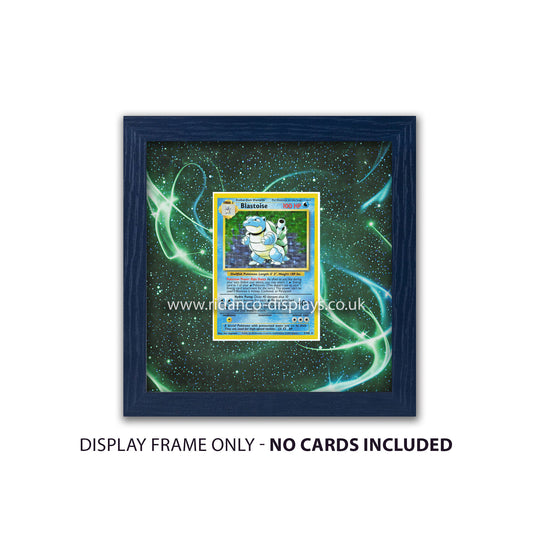 Blastoise Base Set Raw Card Frame | 20mm 'Showpiece Raw'