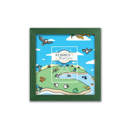 Bubble Mew Raw Card Frame | 20mm 'Showpiece Raw'
