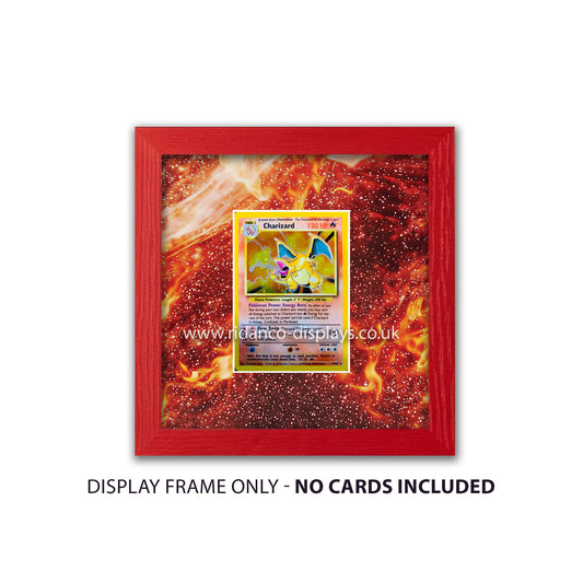 Charizard Base Set Raw Card Frame | 20mm 'Showpiece Raw'
