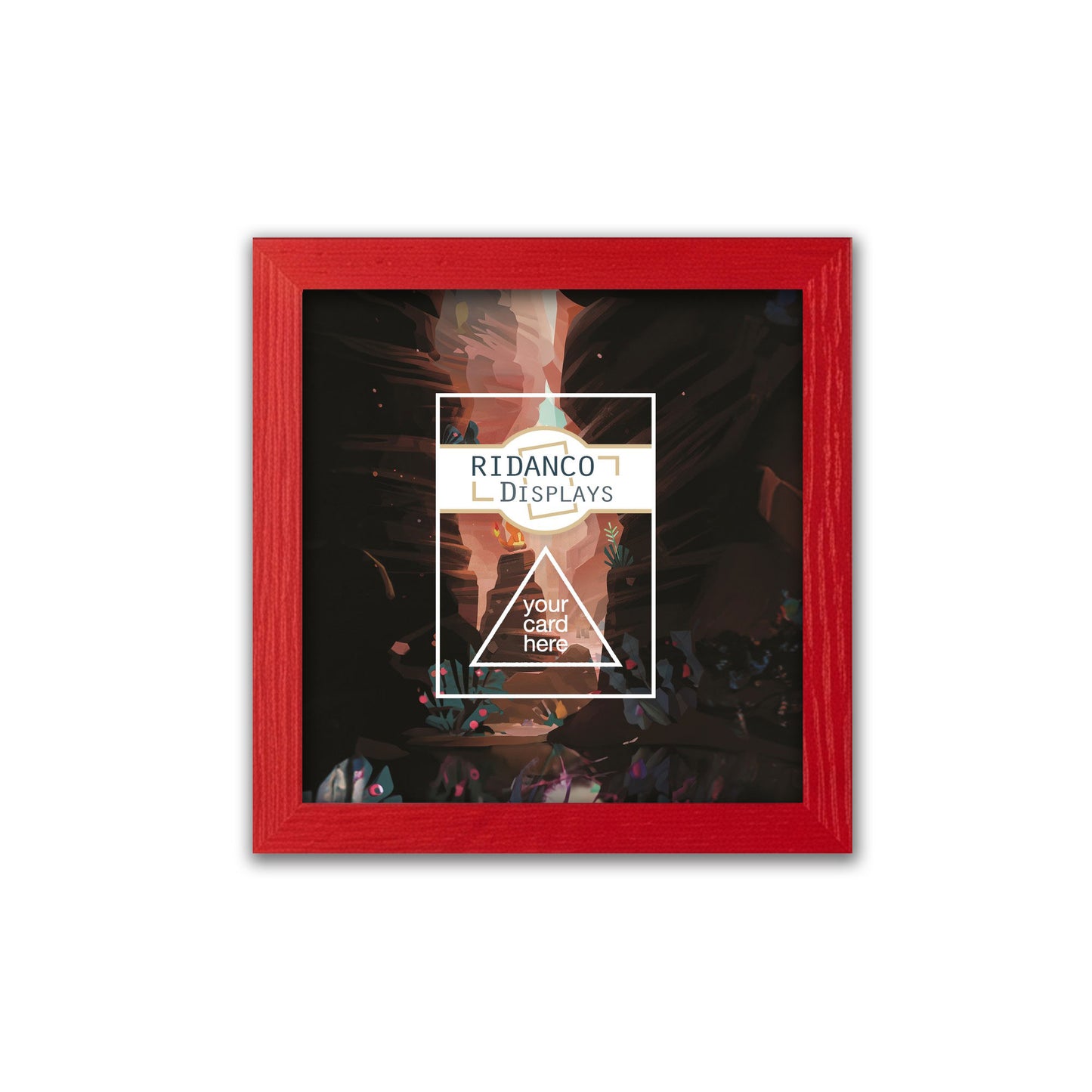 Charmander 151 Raw Card Frame | 20mm 'Showpiece Raw'