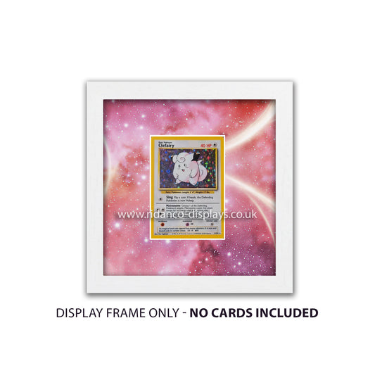 Clefairy Base Set Raw Card Frame | 20mm 'Showpiece Raw'