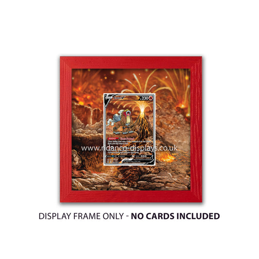 Entei Crown Zenith Raw Card Frame | 20mm 'Showpiece Raw'