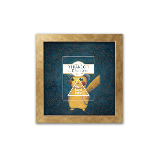 Felt Hat Pikachu Original Raw Card Frame | 20mm 'Showpiece Raw'
