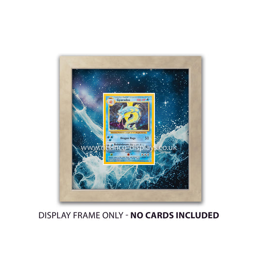 Gyarados Base Set Raw Card Frame | 20mm 'Showpiece Raw'