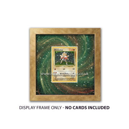 Hitmonchan Base Set Raw Card Frame | 20mm 'Showpiece Raw'